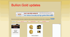 Desktop Screenshot of bulliongoldupdates.blogspot.com