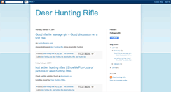 Desktop Screenshot of deerhuntingrifle.blogspot.com