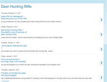 Tablet Screenshot of deerhuntingrifle.blogspot.com