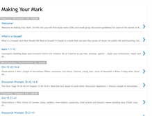Tablet Screenshot of make-your-mark-study.blogspot.com