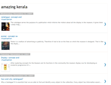Tablet Screenshot of discoveringkerala.blogspot.com