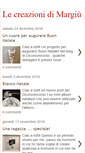 Mobile Screenshot of lecreazionidimargiu.blogspot.com