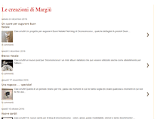 Tablet Screenshot of lecreazionidimargiu.blogspot.com