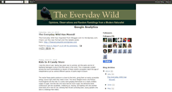 Desktop Screenshot of everydaywild.blogspot.com