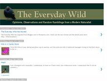 Tablet Screenshot of everydaywild.blogspot.com