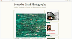 Desktop Screenshot of everydayphotographymaui.blogspot.com