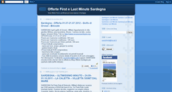 Desktop Screenshot of offertesardegna.blogspot.com