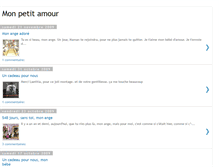 Tablet Screenshot of mon-tresor-damour.blogspot.com