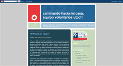 Desktop Screenshot of caminandohaciamicasa.blogspot.com