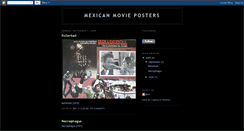 Desktop Screenshot of mexicanmovieposters.blogspot.com