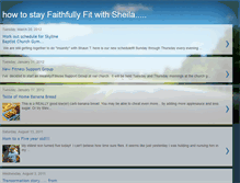 Tablet Screenshot of faithfullyfitwithsheila.blogspot.com