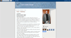 Desktop Screenshot of calscomiccorner.blogspot.com