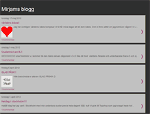 Tablet Screenshot of mirrebloggen.blogspot.com