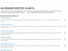 Tablet Screenshot of mejorandonuestroplaneta.blogspot.com