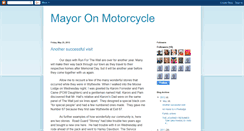 Desktop Screenshot of mayoronmotorcycle.blogspot.com