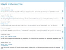 Tablet Screenshot of mayoronmotorcycle.blogspot.com