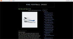 Desktop Screenshot of nikefootballshoes1.blogspot.com