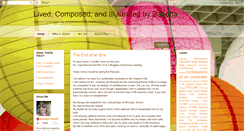Desktop Screenshot of livedcomposedandillustratedbyme.blogspot.com