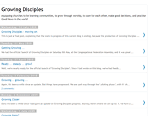 Tablet Screenshot of cfgrowingdisciples.blogspot.com