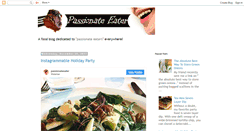Desktop Screenshot of passionateeater.blogspot.com