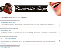 Tablet Screenshot of passionateeater.blogspot.com