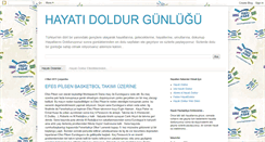 Desktop Screenshot of hayatidoldur.blogspot.com