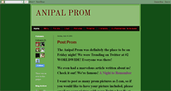 Desktop Screenshot of anipalprom.blogspot.com