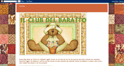 Desktop Screenshot of clubdelbaratto.blogspot.com