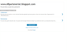 Tablet Screenshot of a9parteneriat.blogspot.com