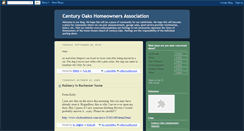Desktop Screenshot of centuryoakshoa.blogspot.com