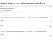 Tablet Screenshot of mmorpgoyunlar.blogspot.com