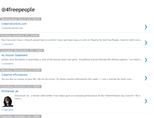 Tablet Screenshot of 4thefree.blogspot.com