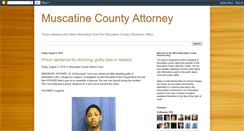 Desktop Screenshot of muscatinecountyattorney.blogspot.com