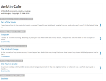 Tablet Screenshot of amblincafe.blogspot.com