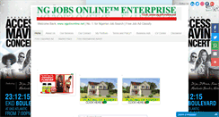 Desktop Screenshot of ngjobsonline.blogspot.com