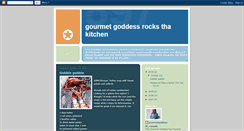 Desktop Screenshot of gourmetgoddessrocksthakitchen.blogspot.com