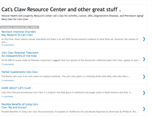 Tablet Screenshot of cats-claw.blogspot.com