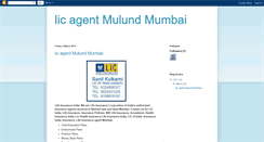 Desktop Screenshot of licagentmulund.blogspot.com