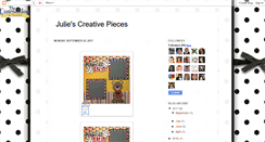 Desktop Screenshot of juliescreativepieces.blogspot.com