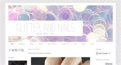 Desktop Screenshot of glitterandnails.blogspot.com