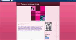 Desktop Screenshot of nosotrasestamosdentro.blogspot.com