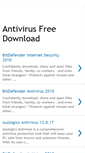 Mobile Screenshot of antivirusfreedownload007.blogspot.com