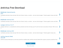 Tablet Screenshot of antivirusfreedownload007.blogspot.com