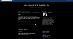 Desktop Screenshot of hammondsclass.blogspot.com