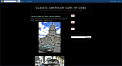 Desktop Screenshot of classicamericancars.blogspot.com