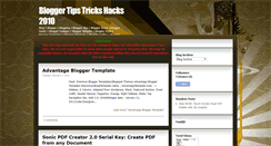 Desktop Screenshot of bloggertips4u.blogspot.com