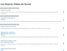 Tablet Screenshot of mejores-videos-humor.blogspot.com