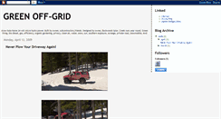 Desktop Screenshot of greenoffgrid.blogspot.com