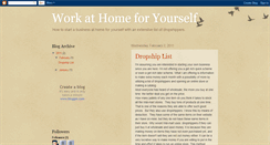 Desktop Screenshot of dropshiplistplus.blogspot.com