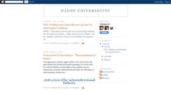 Desktop Screenshot of daddyuniversecity.blogspot.com